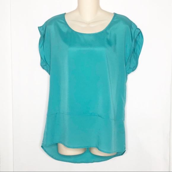 The Limited Tops - The Limited | Turquoise Blue Top Lightweight Shell